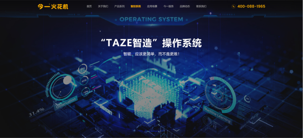 “今一”數(shù)控機(jī)床品牌定位案例