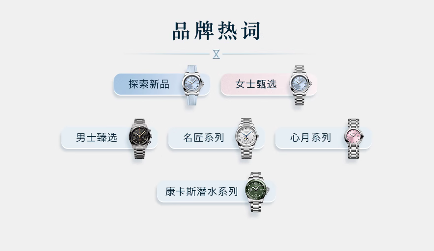 浪琴品牌定位是什么？分為哪些系列？